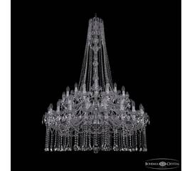Подвесная люстра Bohemia Ivele Crystal 1413/20+10+5/400/h-164/2d Ni