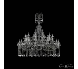 Подвесная люстра Bohemia Ivele Crystal 1413/24+12/530/XL-160 Ni
