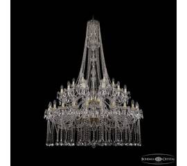 Подвесная люстра Bohemia Ivele Crystal 1413/24+12+6/460/h-185/2d Ni
