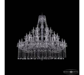 Подвесная люстра Bohemia Ivele Crystal 1413/24+12+6/530 Ni