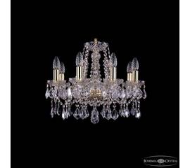 Подвесная люстра Bohemia Ivele Crystal 1413/8/165 G Leafs