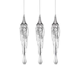 Подвесной светильник Delight Collection Goddess Tears P68009L-3 chrome