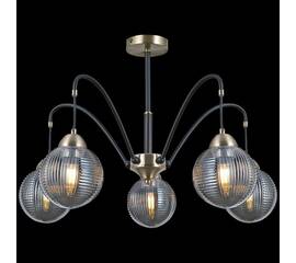 Люстра на штанге Illumico IL0433-5PSQ-79 BK AB