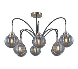 Люстра на штанге Illumico IL0433-8PSQ-79 BK AB
