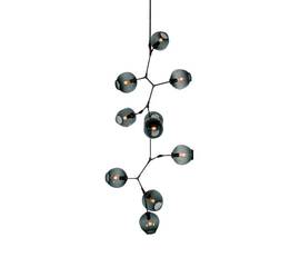 Подвесная люстра Delight Collection Bubble KG0579P-10 smoky