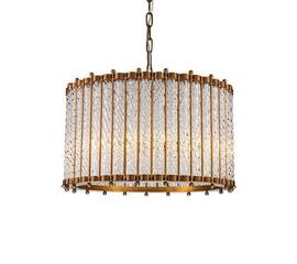 Подвесная люстра Delight Collection Tiziano KG0907P-4 brass