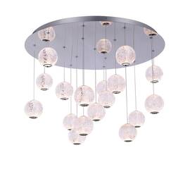 Подвесной светильник Delight Collection MD20001012 MD20001012-17A chrome