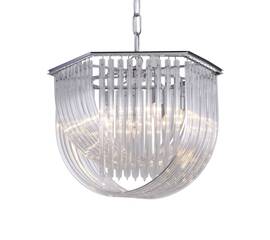 Подвесной светильник Delight Collection Murano Glass KR0116P-7L/A chrome