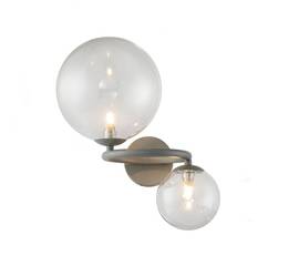 Настенный светильник Delight Collection Wendt KG1202W-2 grey/clear