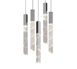 Подвесной светильник Delight Collection Trinity OM8201013-5 chrome