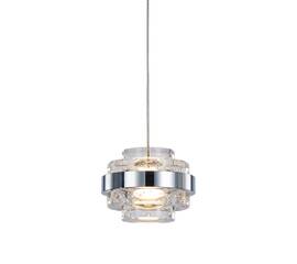 Подвесной светильник Delight Collection MD22030002 MD22030002-1A chrome/clear