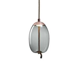 Подвесной светильник Delight Collection Knot 9966P/A copper/blue