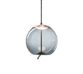 Подвесной светильник Delight Collection Knot 9966P/C copper/blue