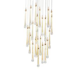 Подвесной светильник Delight Collection Teardrop OM801670-25-G
