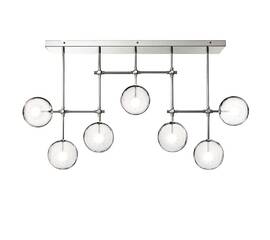 Потолочный светильник Delight Collection Globe Mobile KG0835P-7A chrome
