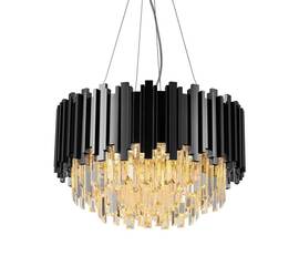 Подвесная люстра Delight Collection Barclay A006-600 L6 br.dark nickel
