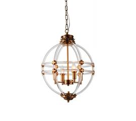 Подвесная люстра Delight Collection Impero KM0766P-4 brass
