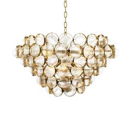 Подвесная люстра Delight Collection Opera KM0930P-8 brass