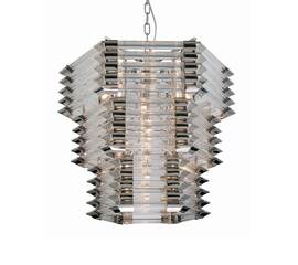 Подвесная люстра Delight Collection Wren KG0970P-12 nickel