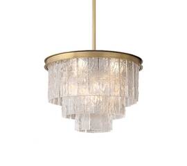 Подвесная люстра Delight Collection Glace KG0998P-5R brass