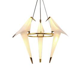 Подвесная люстра Delight Collection 9165P-3R gold