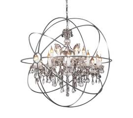Подвесная люстра Delight Collection Foucault'S Orb 5014-D10 chrome