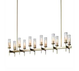 Люстра на штанге Delight Collection Alouette KM0936P-12 brass