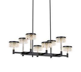 Подвесная люстра Delight Collection MD21020075 MD21020075-8B matt black