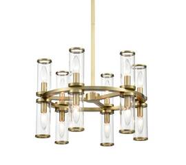 Люстра на штанге Delight Collection MD2061-12B br.brass
