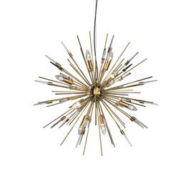 Подвесная люстра Delight Collection Boivin MD2094-12A gold/clear crystal