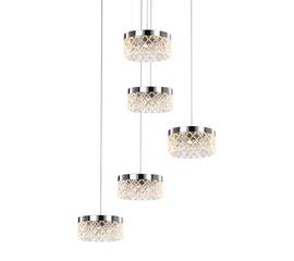Подвесной светильник Delight Collection MD21020075 MD21020075-5A chrome
