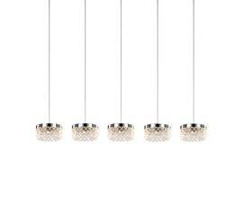 Подвесной светильник Delight Collection MD21020075 MD21020075-5B chrome