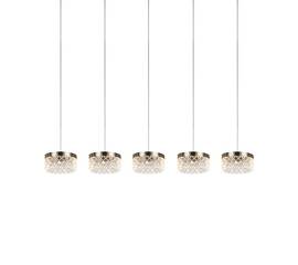 Подвесной светильник Delight Collection MD21020075 MD21020075-5B satin nickel