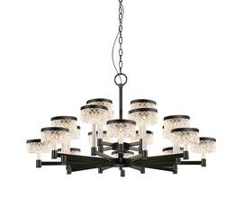 Подвесная люстра Delight Collection MD21020075 MD21020075-20A matt black