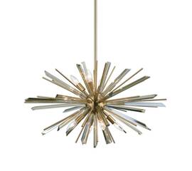 Люстра на штанге Delight Collection P68112-8AB antique brass