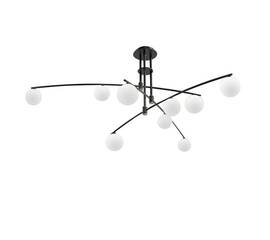 Люстра на штанге Delight Collection 8119P/9 black