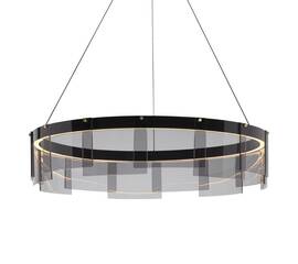 Подвесная люстра Delight Collection Stratos D8825P/L black/smoky