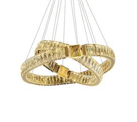 Подвесная люстра Delight Collection D8010P/2R/D600+400 gold