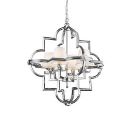 Подвесная люстра Delight Collection Mandeville KM0728P-4M nickel