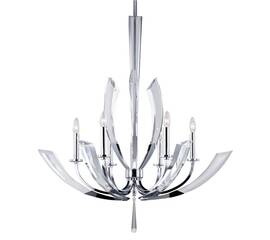Подвесная люстра Delight Collection Ice Kingdom P68028L-6 chrome