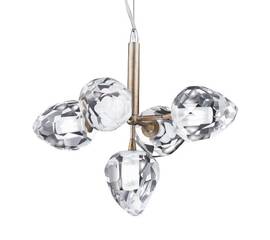 Подвесная люстра Delight Collection On the Rocks P68038M-5 gold