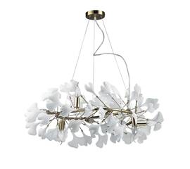 Подвесная люстра Delight Collection 10881P/R800 gold/white