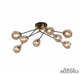 Потолочная люстра Arte Milano Amalfi 252588/8 Br