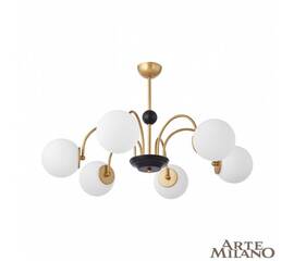 Люстра на штанге Arte Milano Napoli 312066/D850/6 BS/BK