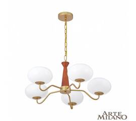 Подвесная люстра Arte Milano Napoli 310166/D680/5 BS/WD