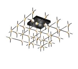 Потолочная люстра DeLight Collection Molecular MX18001067-36A black/gold