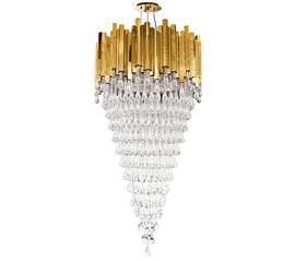 Подвесная люстра DeLight Collection Trump KM0988P-26 gold