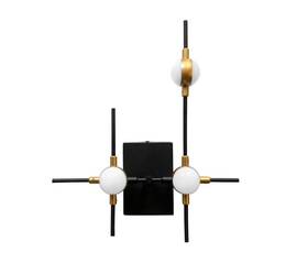 Настенный светильник DeLight Collection Molecular MB18001067-3A black/gold
