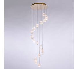 Подвесная люстра DeLight Collection Elliot Diamante MD20001012-18A gold