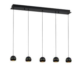 Подвесная люстра DeLight Collection MD21001034-5B black/gold